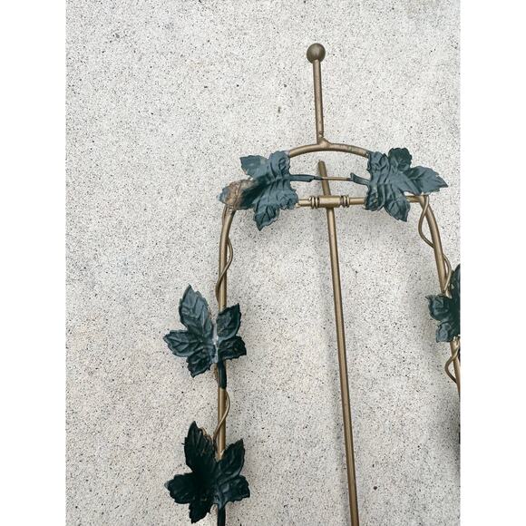 Scrolling Ivy Bookstand Easel Art stand romantic Victorian home decor cottage - Picture 5 of 13